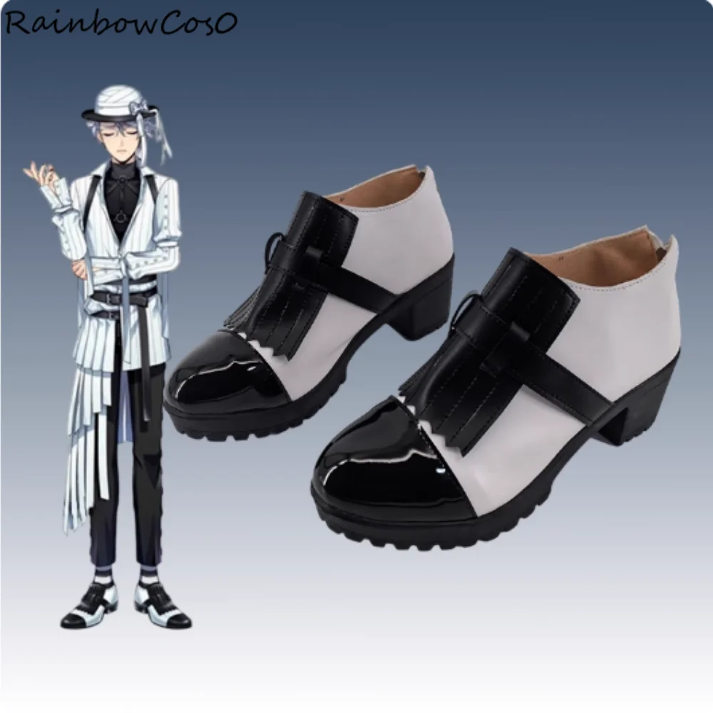 

Azul Jade Floyd Octavinelle Twisted Wonderland Обувь для косплея Сапоги Игра Аниме Вечеринка Хэллоуин RainbowCos0 W5240