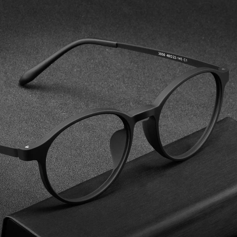 Transitional Photochromic Multifocal TR90 Round frame reading glasses Men\'s progressive anti-blue Women\'s Ultra-light Eyewear