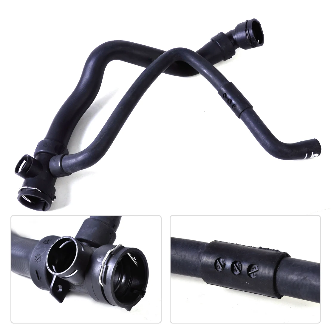 Lower Engine Coolant Tank Radiator Hose 4B0121055J Fit for VW Passat Audi A4 A6 S6 Skoda Superb 2002 - 2005 2006 2007 2008