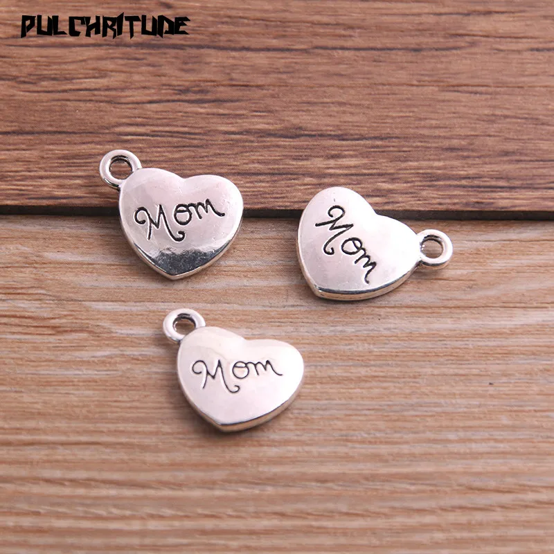 10PCS 14*18mm Three Color Metal Zinc Alloy Letter \