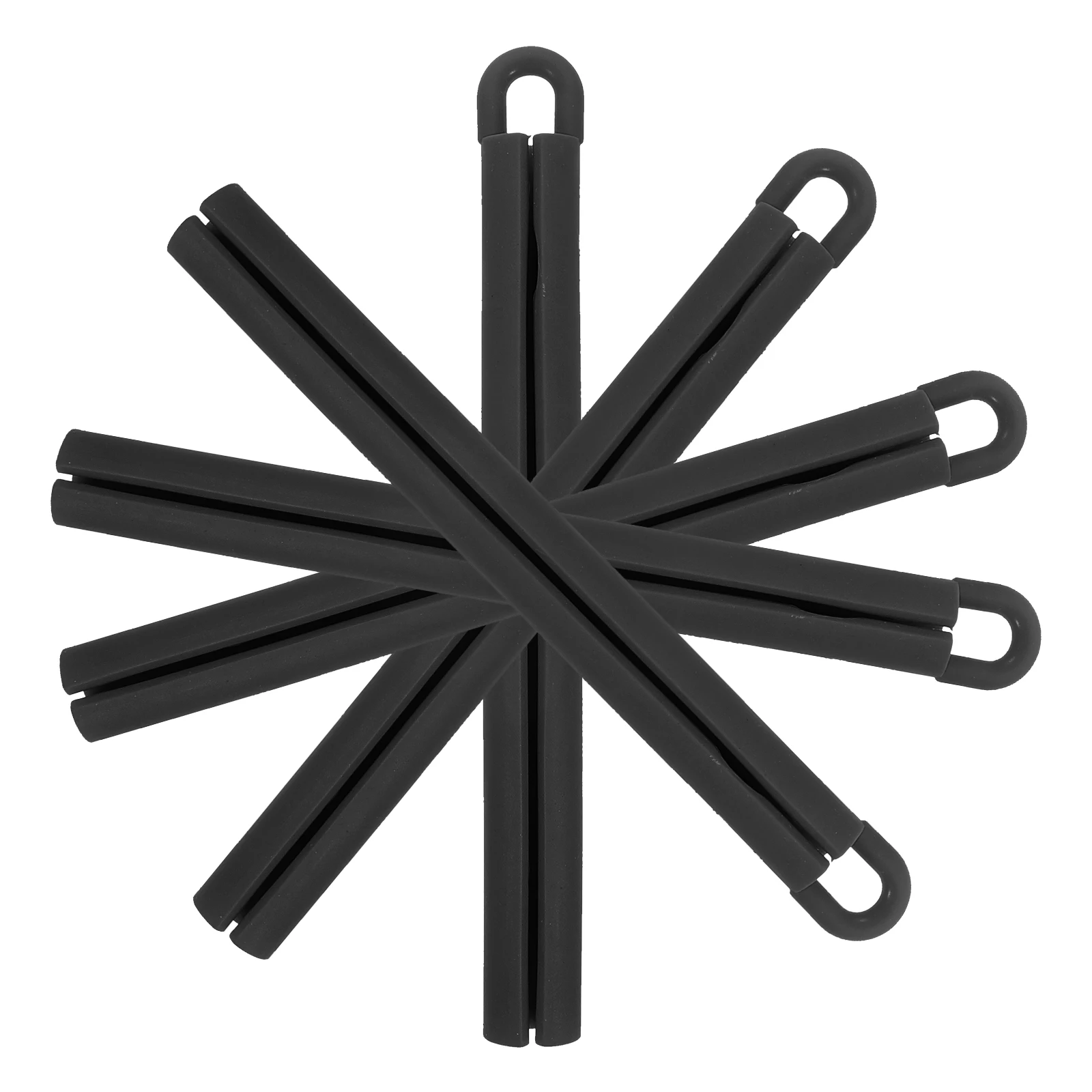 

5 Pcs Billiard Cue Lifter Accessories Lengthen Pool Rod Organizer Stick Rubber Billiards Hanger Hanging Clamp