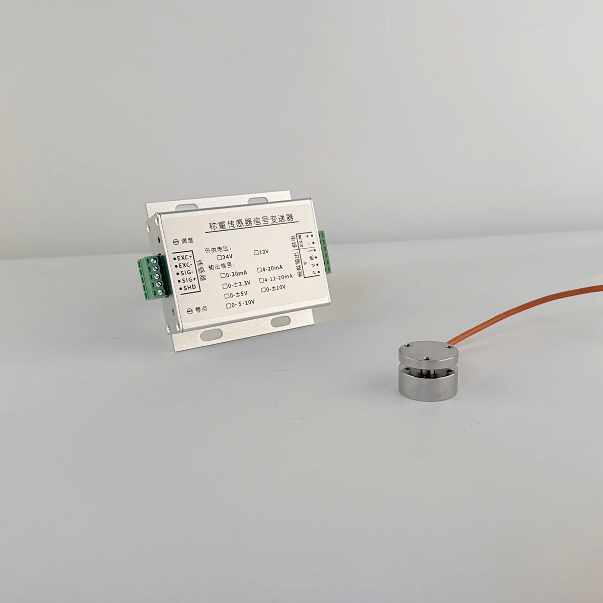 High Precision Micro Load Cell with Signal Transmitter 4-20mA 0-10V Output Weight Sensor Amplifier Kit 500kg 1000kg 2000kg