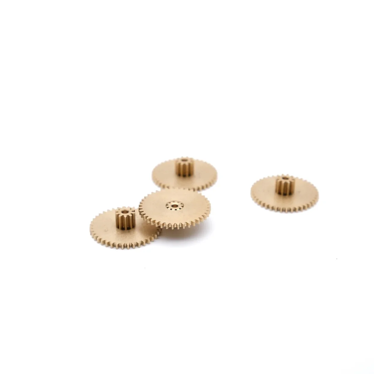 0.5M 10T 40T Double Metal Gear 12T 37T DIY Mechanical Copper Gear