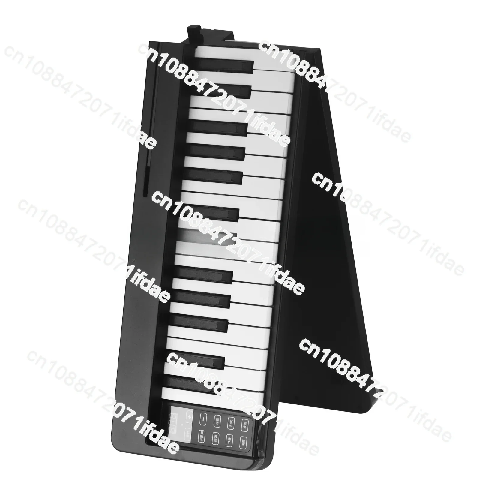 61 Key Foldable Electronic Piano Keyboard Portable Beginner Practice Home Key Hand Roll Folding Adult Entry