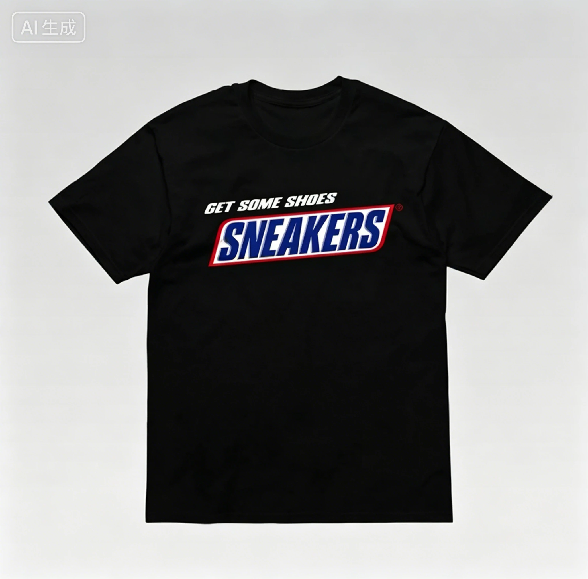 Camiseta de Manga Corta para Hombre, Nueva Colección 2026, Hecha de Algodón Puro, para Uso Casual y Divertido, con un Diseño Inspirado en las Barras Snickers