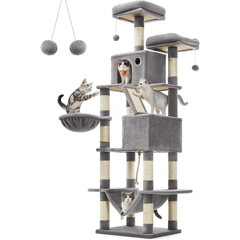 High-quality solid wood cat tree climber for all sizes of cat trees
