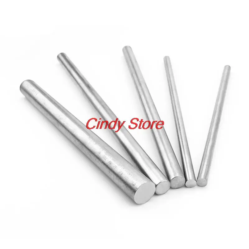 

2PCS Round Titanium Ti Bar Grade 5 TC4 Metal Rod Stick Diameter 13mm~18mm Length 250mm