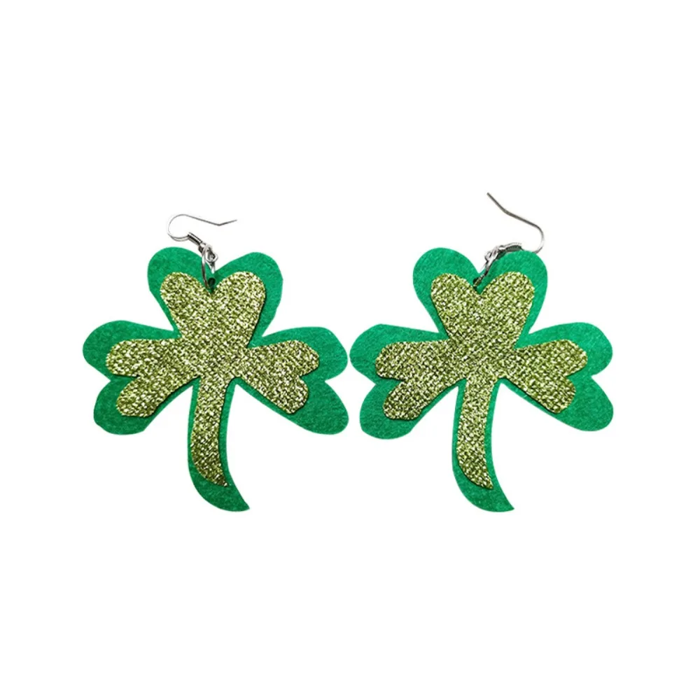 Acessórios de roupas, tiaras, brincos, saias, etc., adequados para festas de vestir do Dia de São Patrício PESENAR