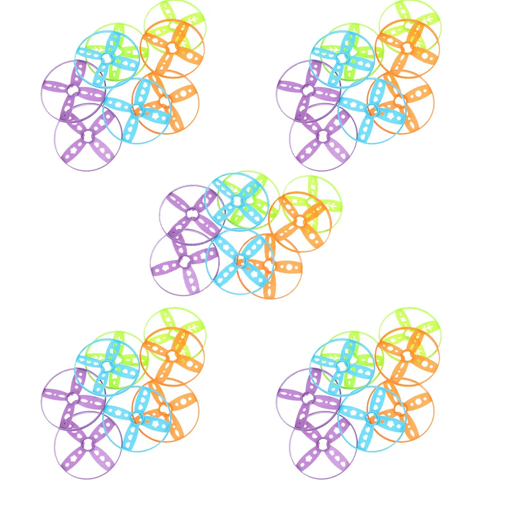 

40pcs Flying Disc Refill Set Compatible Handheld Foot-Powered Large Capacity Durable Outdoor Tossing Game For Kids Beach Park