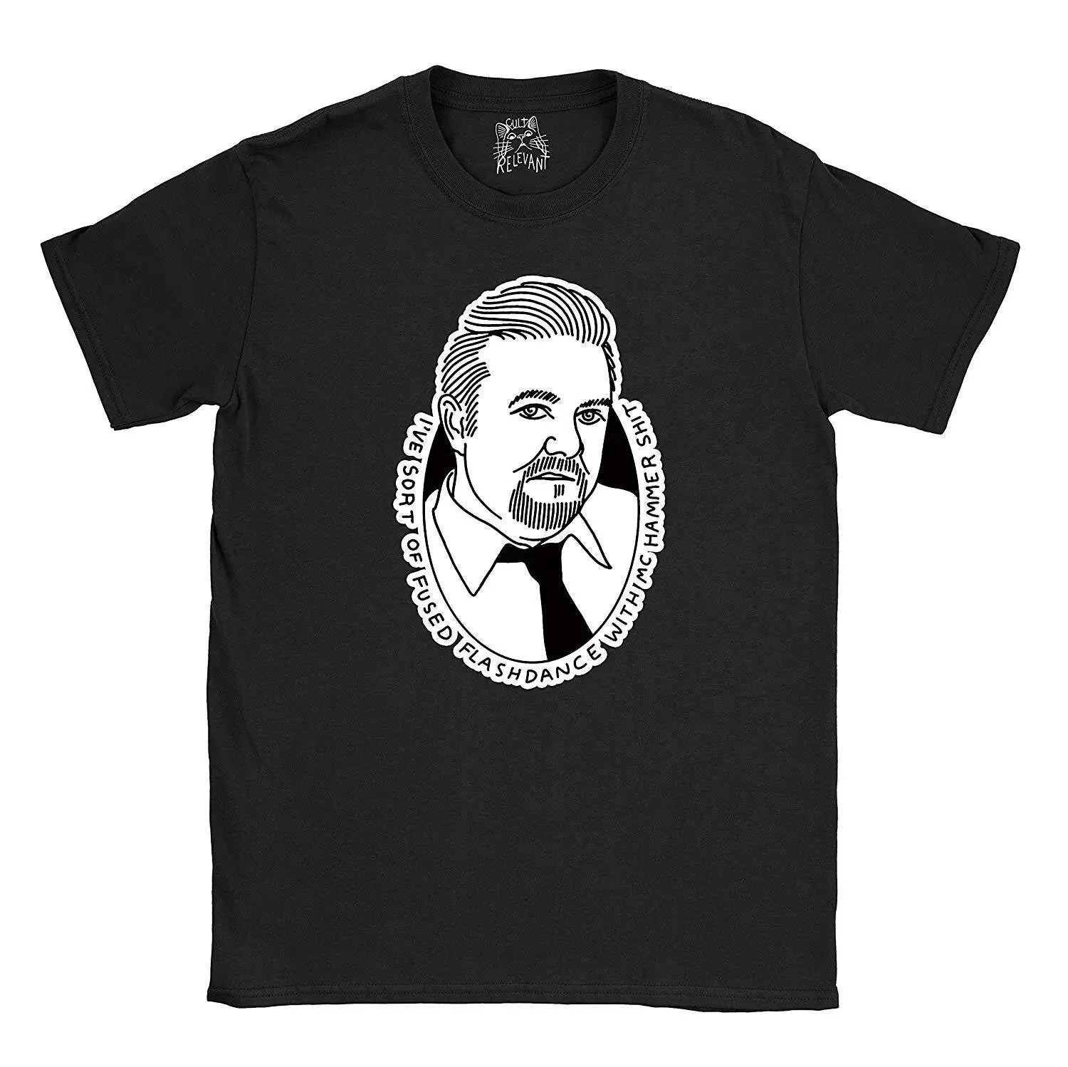 The Office UK T Shirt David Brent I've Sort of Fused Flashdance with MC Hammer