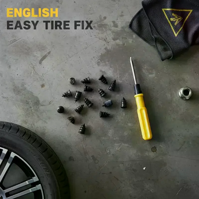 

10 20 40pcs Car Tire Repair Nail Vacuum Tyre Screw Rubber Patch Car Wheel Universal Puncture Repair Kit Motorcycle Tubeless Nail