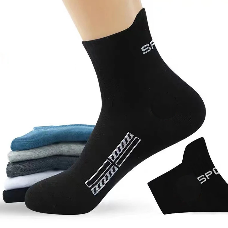 

5Pairs High Quality Lot Man Socks Casual Breathable Socks Men Cotton Socks Run Sports Socks Men Gift Sokken Large size38-45