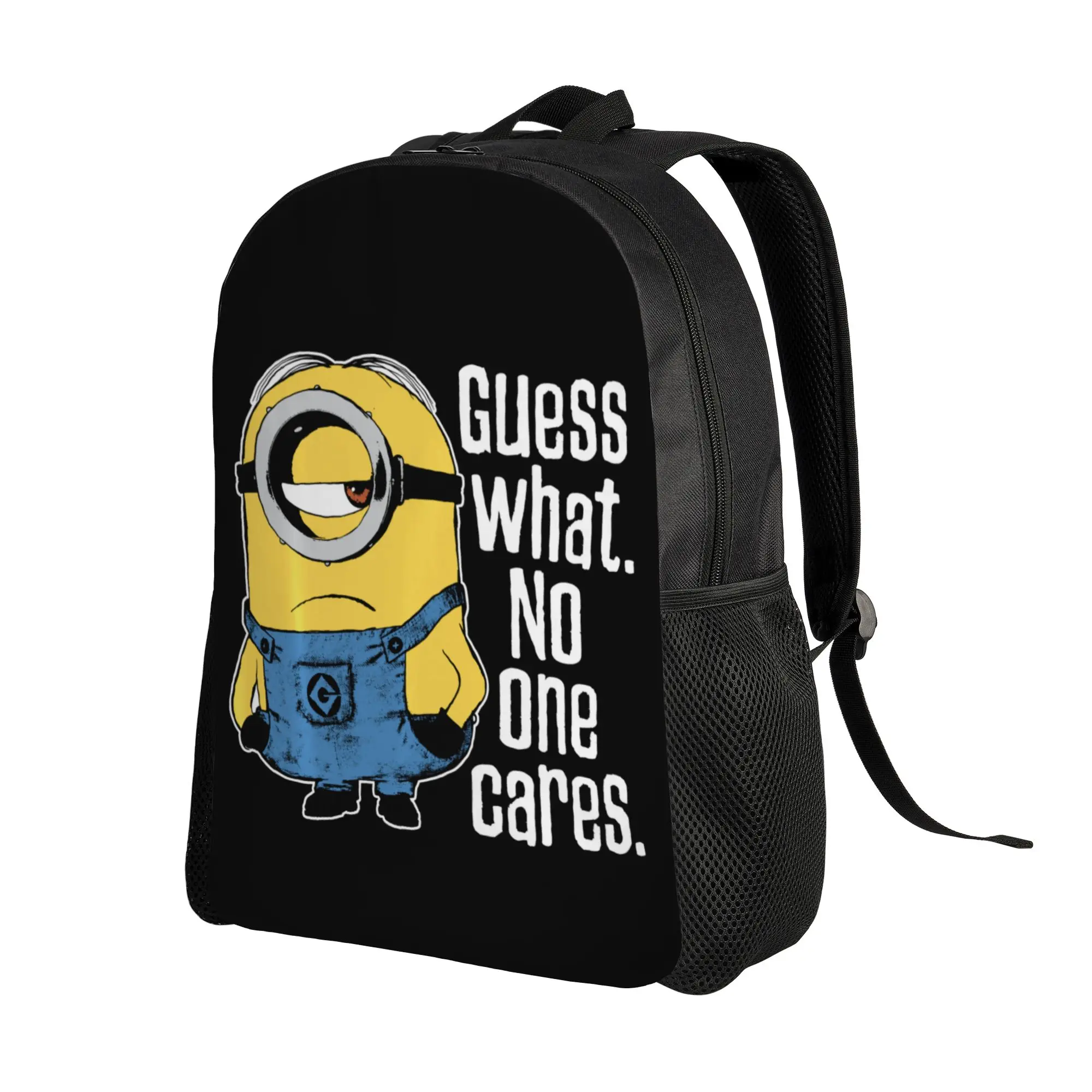 Cartoon M-Minions Backpack  Cute Backpacks Girl Trekking Large High School Bags Design Rucksack