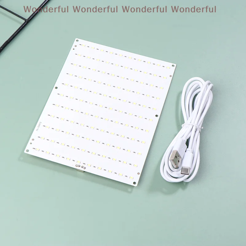 لـ CMYK LED لوحة الإضاءة الخلفية 5V1A USB-C الطاقة ، مجموعة الإضاءة الخلفية المواد الاستهلاكية المزخرفة