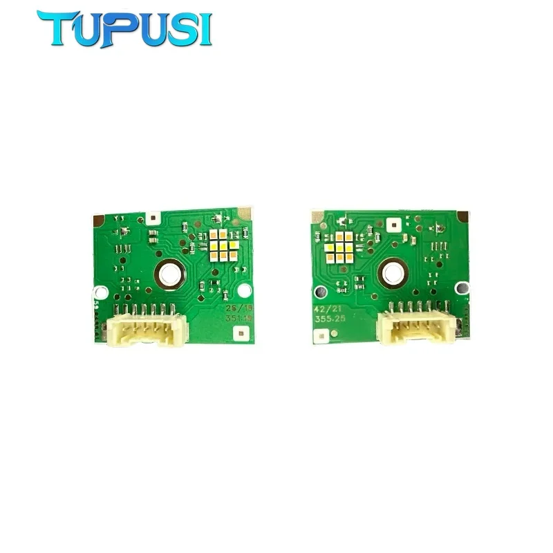 White DRL LED Boards For 2019-2021 Mercedes C CLASS W205 C205 Low Version LED Headlight Daytime Running Light DRL Module Insert