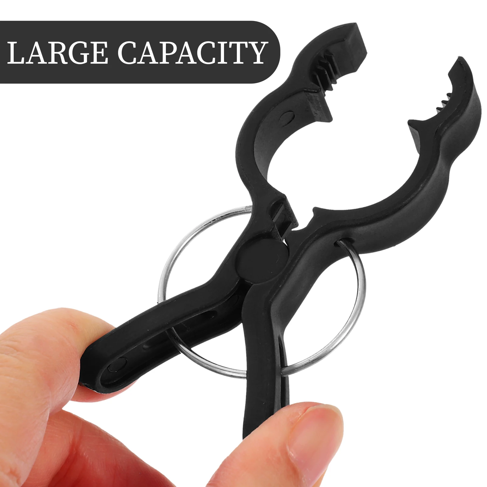 

20pcs Large Black Plant Clips Clamp For Garden Vines Plants Tomato Support Climbing Stems Clips Chili Tongs Cucumber Tongs