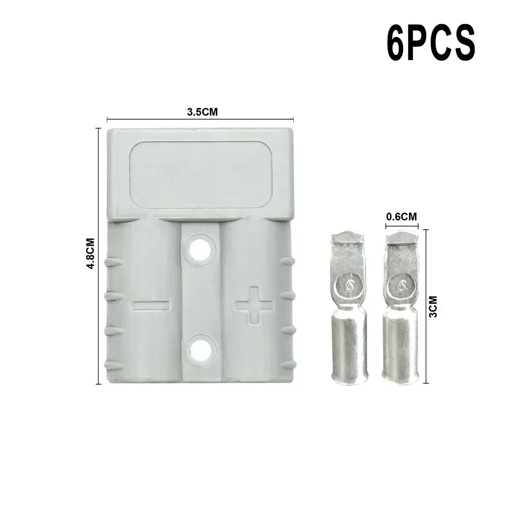 Rugged Plugs for Solar Panels Caravans 4WDs Refrigerators etc For Anderson Style Plug DC Power 50 AMP Solar Caravan 6