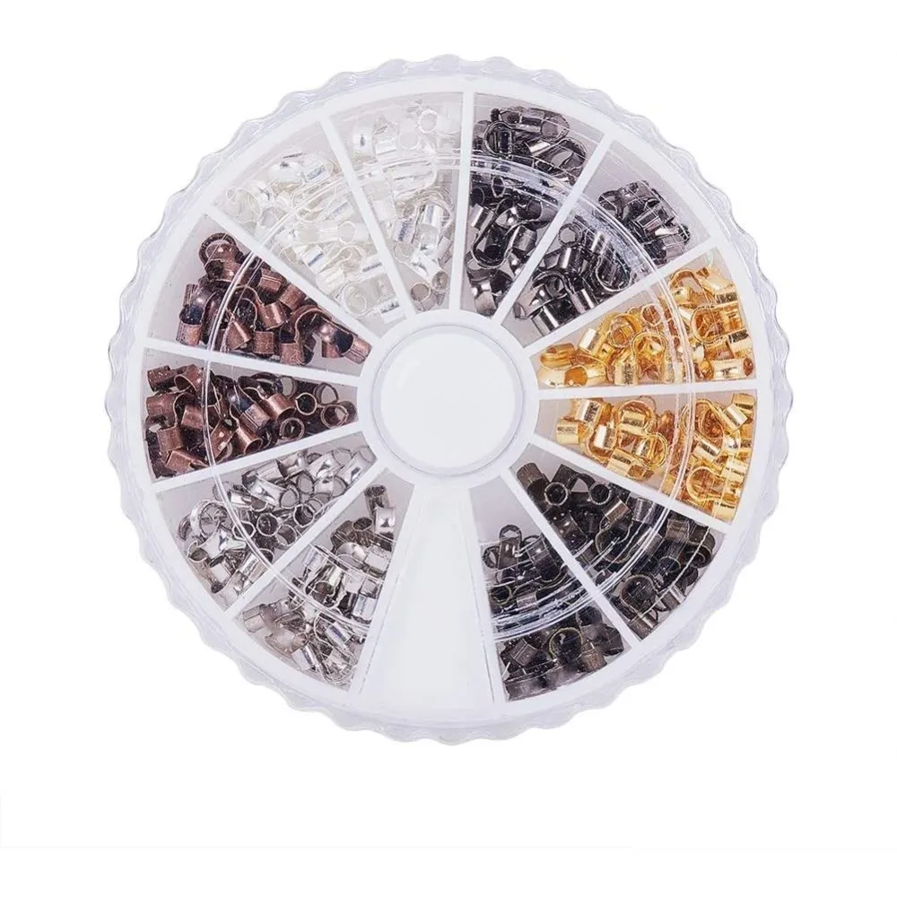 240 pcs 6 Colors Brass Wire Guard Guardians Wire Protectors U Shape Wire Cable Protectors Loops for Bracelet Necklace Jewelry