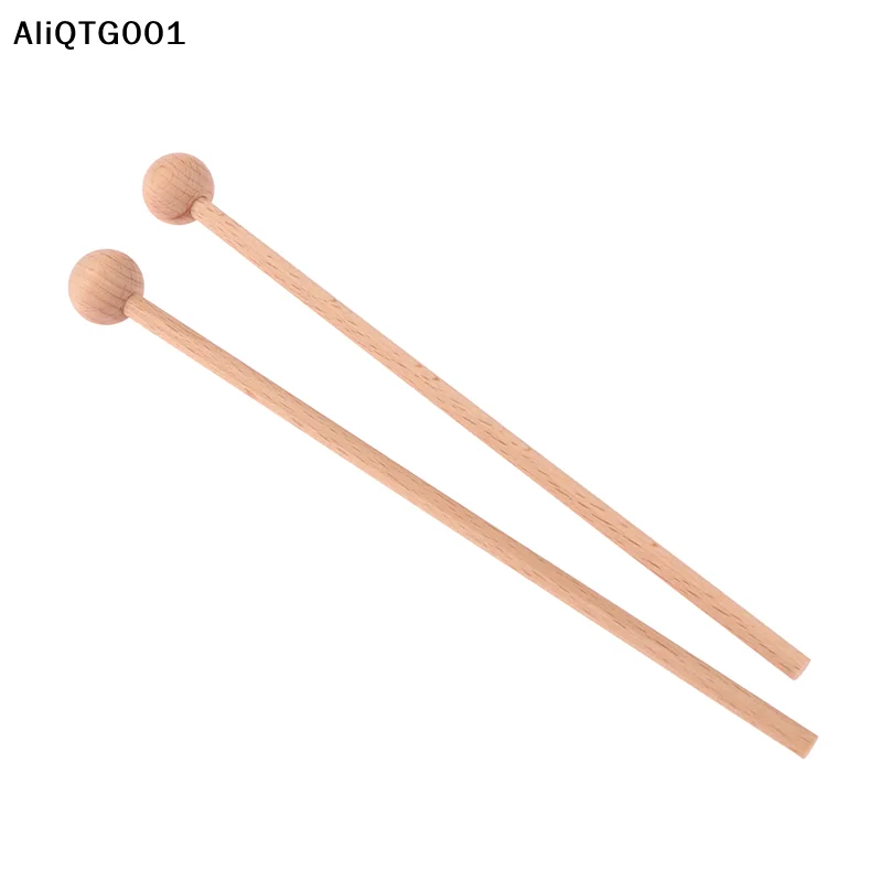 1 par de palos de percusión de madera maciza para xilófono, mazos de martillo para niños, instrumentos para golpear