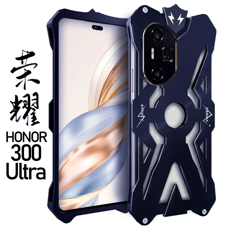 For Huawei Honor 30 Pro New Luxury Full-body Aluminum Metal Cover Honor 20 Pro 90 100 200 300 Ultra Heavy Duty Shockproof