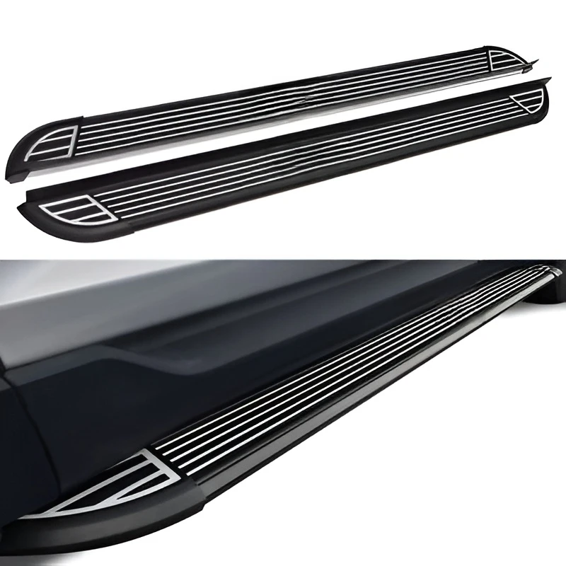 

Hot Selling 2Pcs Aluminum Fixed Side Step Pedal Running Board Fits for 2022 2023