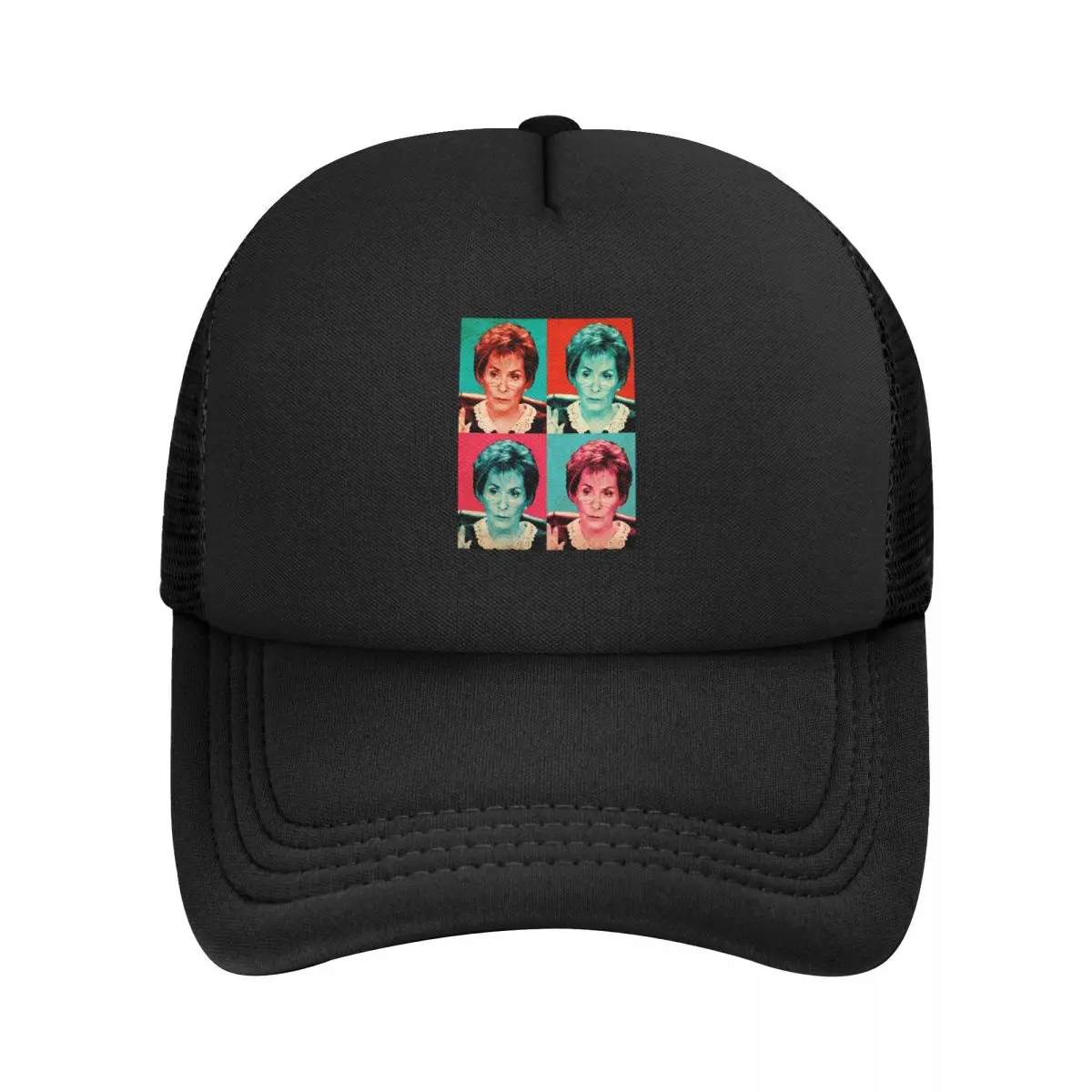 Judge Judy Pop Artwork Mesh Baseball Caps Snapback Fashion Baseball Hats Breathable Casquette Outdoor For Men's And Women's