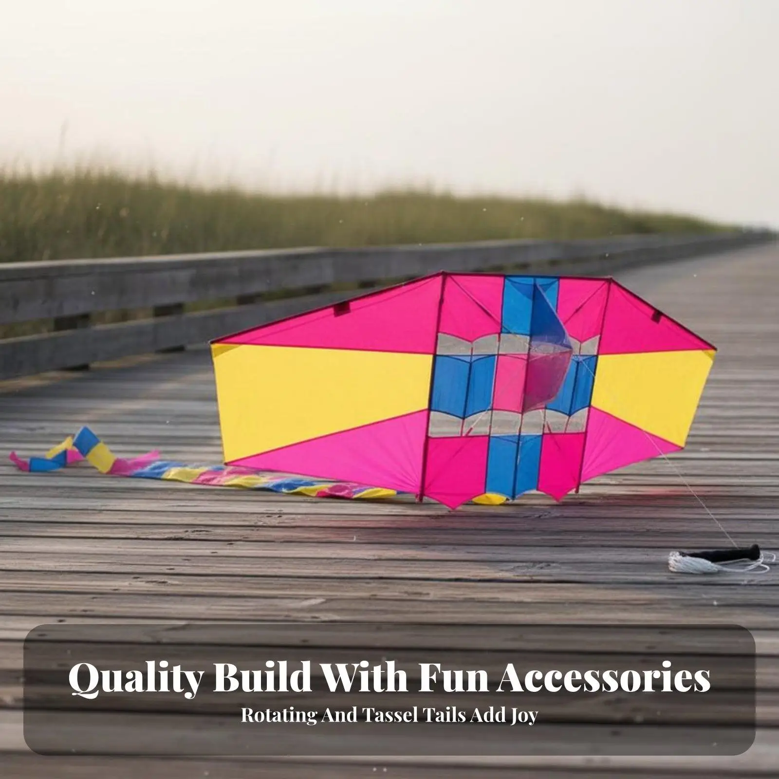Detection Kite Easy to Fly Large Single Line Kite Light Wind Performance