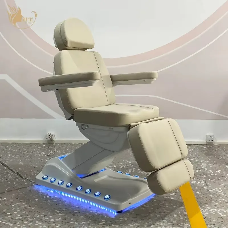 Beauty Bed Beauty Bed Electric Beauty Bed, Multifunctional Adjustable Height Bed For Eyelash Treatments, Beauty Chair, Massage A