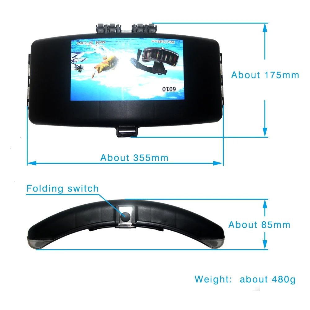 Luya Sea Fishing Belt Waist Box Fishing Gear Multi Functional Independent 7-Grid Design Fake Bait Hook Accessories Storage Box