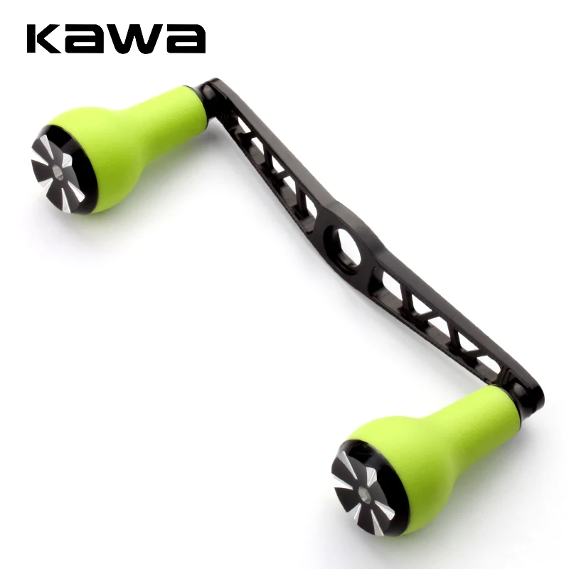 Kawa 1szt Uchwyt kołowrotka wędkarskiego z pokrętłem TPE do kołowrotka D/S/ABaitcasting Rozmiar otworu 8 * 5/7 * 4 mm Długość 120 mm Akcesoria do kołowrotka wędkarskiego DIY