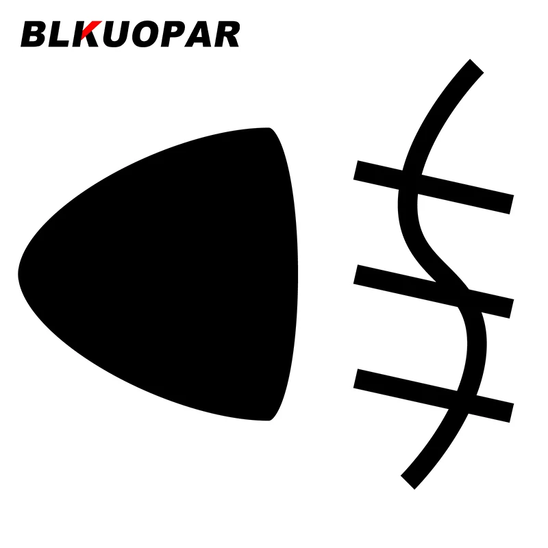 BLKUOPAR für Nebelscheinwerfer, Autoaufkleber, wasserdicht, Persönlichkeitsaufkleber, einfach, kreativ, für Fenster, Skateboard, Autotürschutz