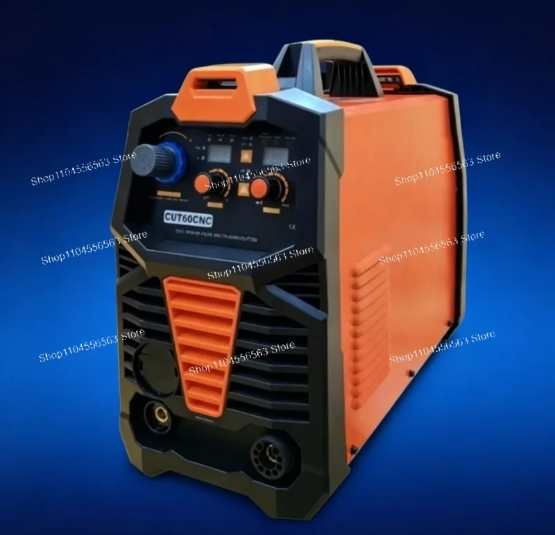 CUT65 65A Non-HF Pilot Arc Plasma Cutter, 110V/220V IGBT CNC Machine for 25mm Cut, PT60 Torch