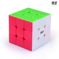 QiYi Warrior S Magic Cube 3x3x3 Magic Speed Cube Stickers Professional Puzzle Fidget Toys Warrior W Jelly Children's Gifts