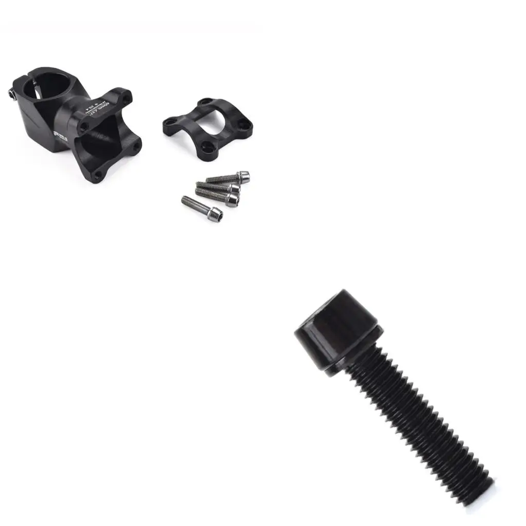 

10Pcs M5x20mm Bicycles Stem Screw with Washers Bike Stem Top Cover Bolts Screw