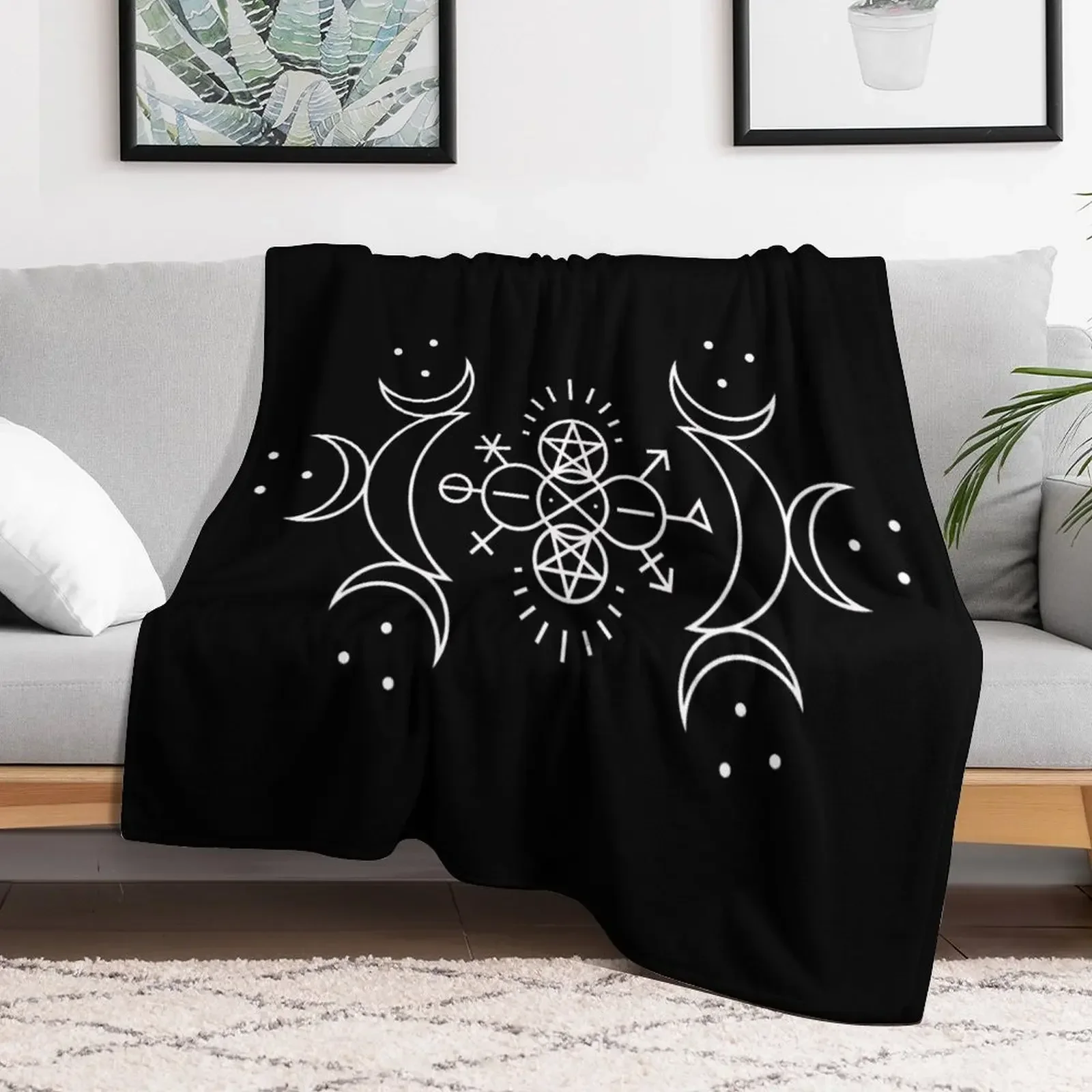 Gender Diversity Sigil Throw Blanket Sofa cosplay anime Hair Blankets