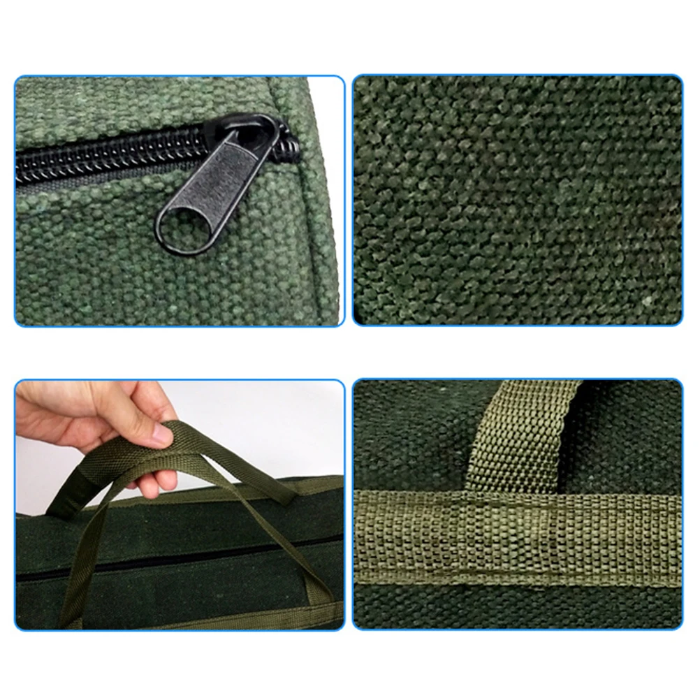 

Car Repair Tool Kit Pouch Organizer Storage Canvas for with Zipper Pouches