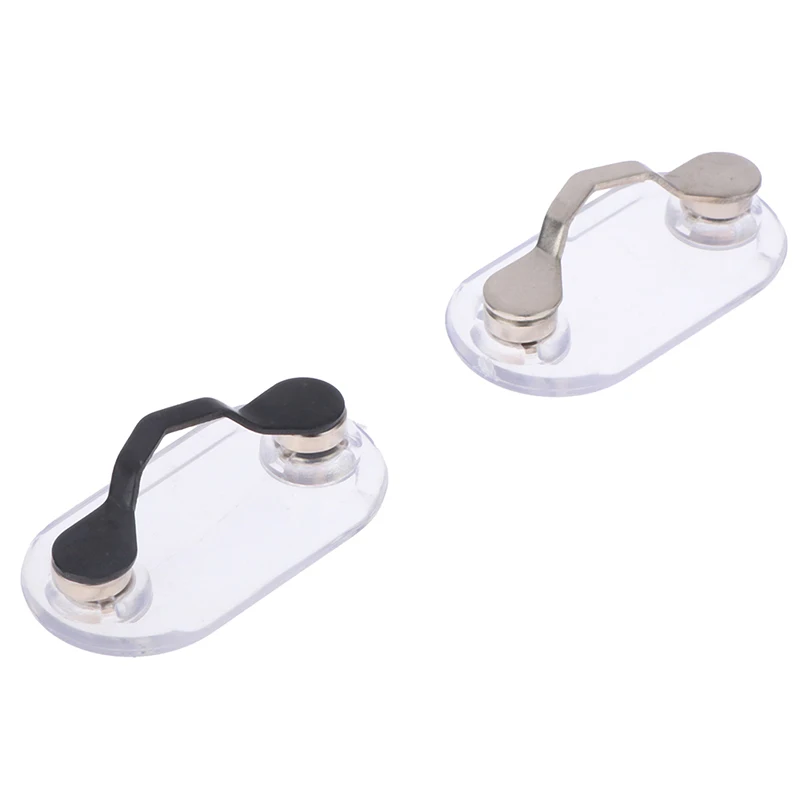 Supporto magnetico per occhiali da appendere spille a spillo moda Multi-funzione portatile Clip per vestiti fibbia magnete occhiali Clip per linea auricolare