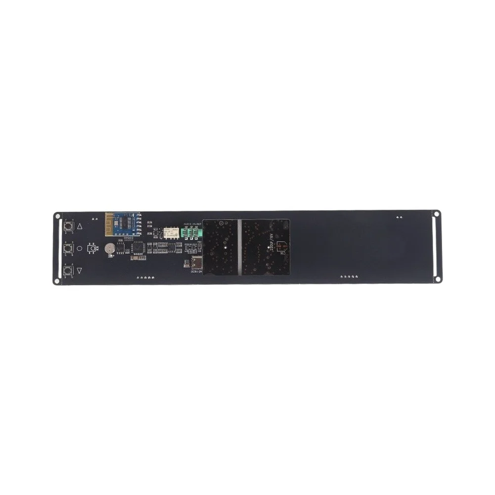 1 Set AK2518 Voice Control Music Display Clock For Audio Frequency Analysis Sensor With Microphone Input PCB Kit