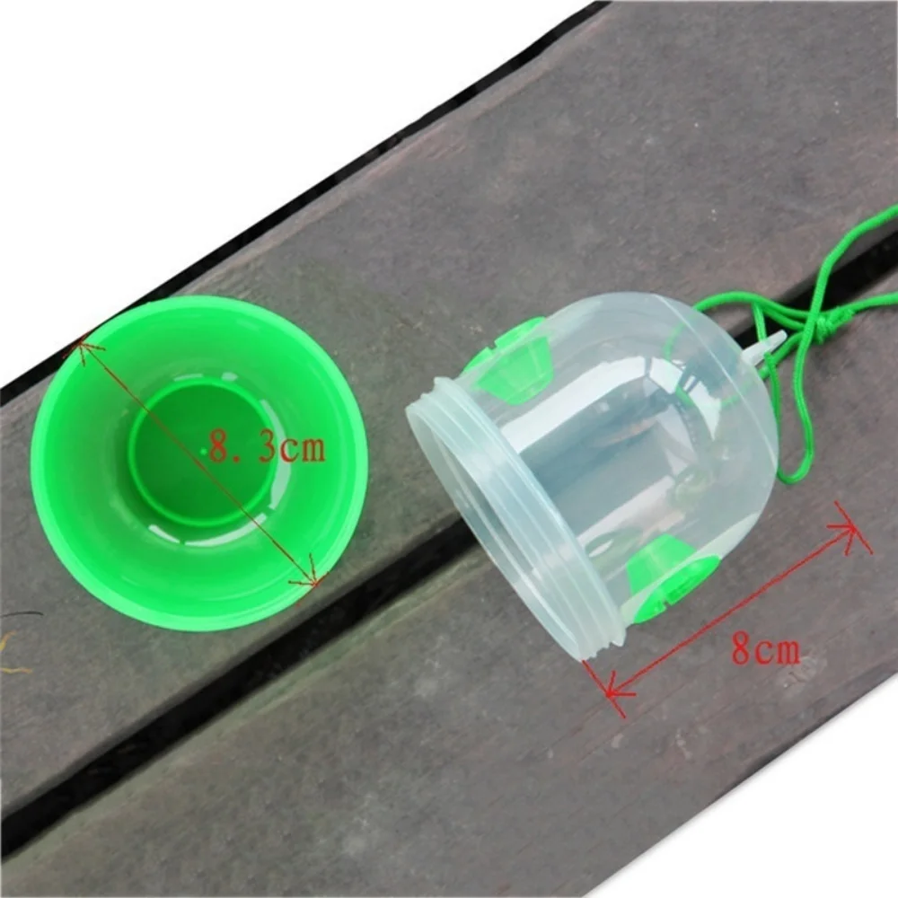 Fly Trap Reusable Wasp Hanging Fly Trap Catcher Beekeeping Catcher Cage Equipment Tool for Wasps Bees Hornet Pest Control Garden