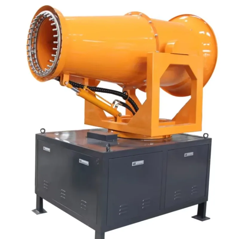 Electric Fog Cannon Water Mist Sprayer Dust Suppression Fogger Agricultural Cannon Sprayer 70m for Farm Pest Control