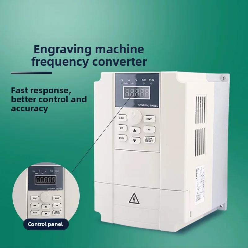 Universal VFD 1.5-11kW Spindle Motor Speed Controller – Variable Frequency Drive for Engraving & Milling Machine