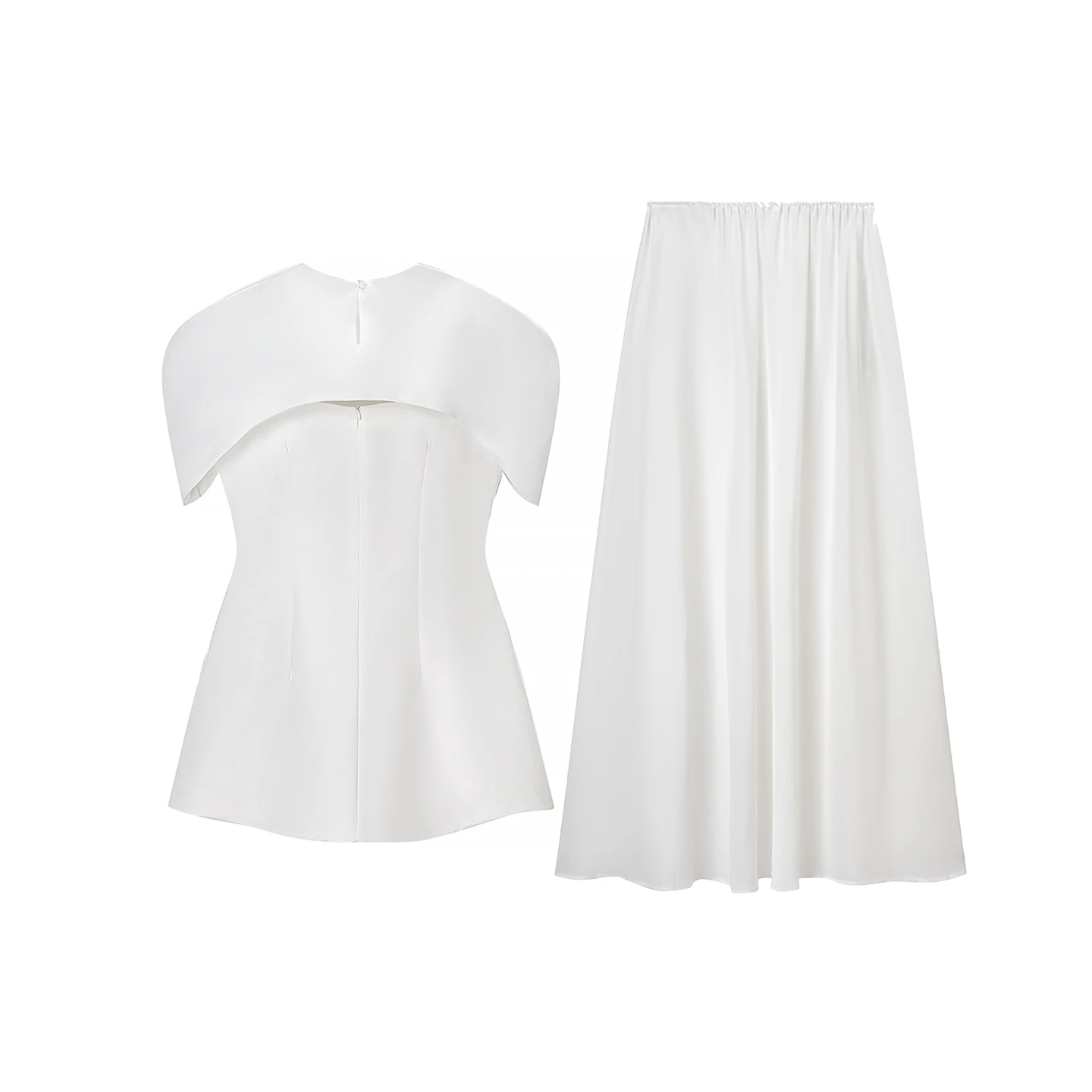 Ensemble t-shirt ample de couleur Pure pour femmes, dr Sle Personali, automne 2025, décontracté, ort Sve, usage quotidien, nouvelle collection