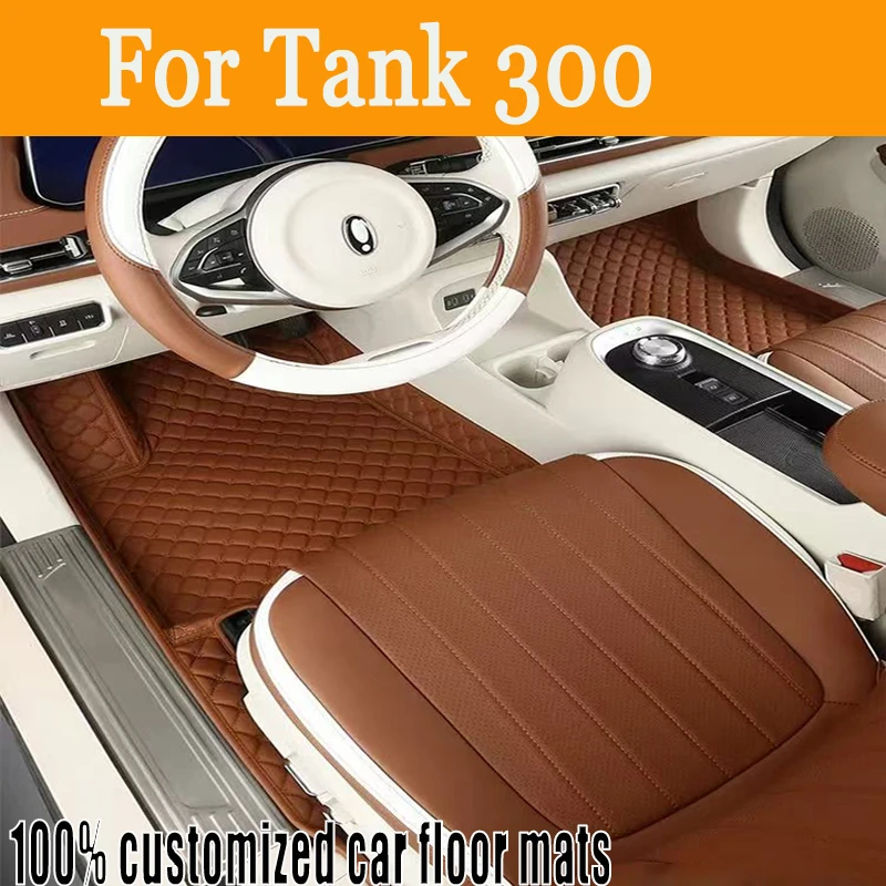 

Custom Luxury Car Floor Mats For Tank 300 2021 2022 2023 Auto Car Mats Full Set Interior Accessories
