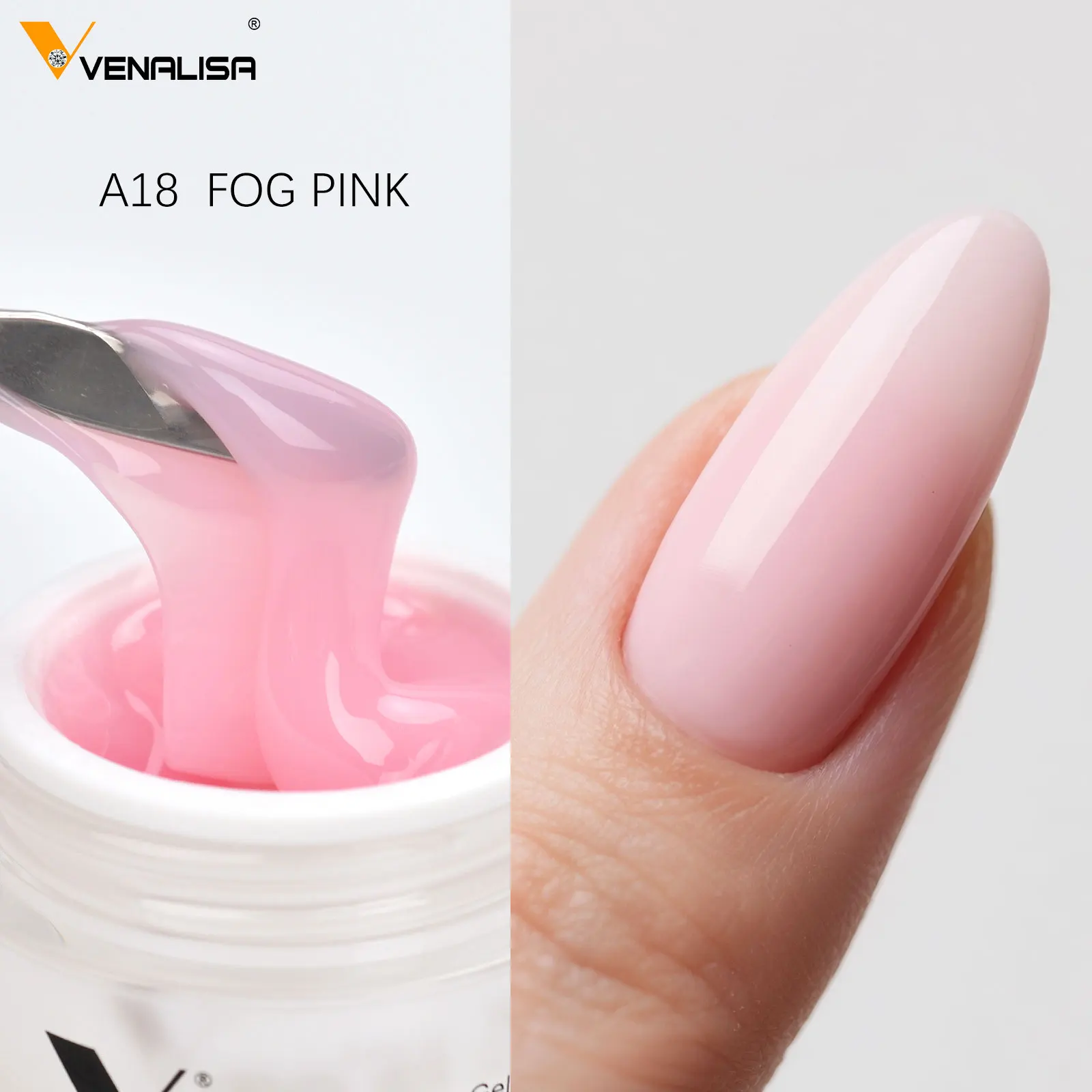 15 مللي VENALISA هلام تمديد جيل للأظافر البولندية لا حرق التمويه هلام بريق اللون الفرنسية مسمار نقع قبالة UV LED كريستال هلام