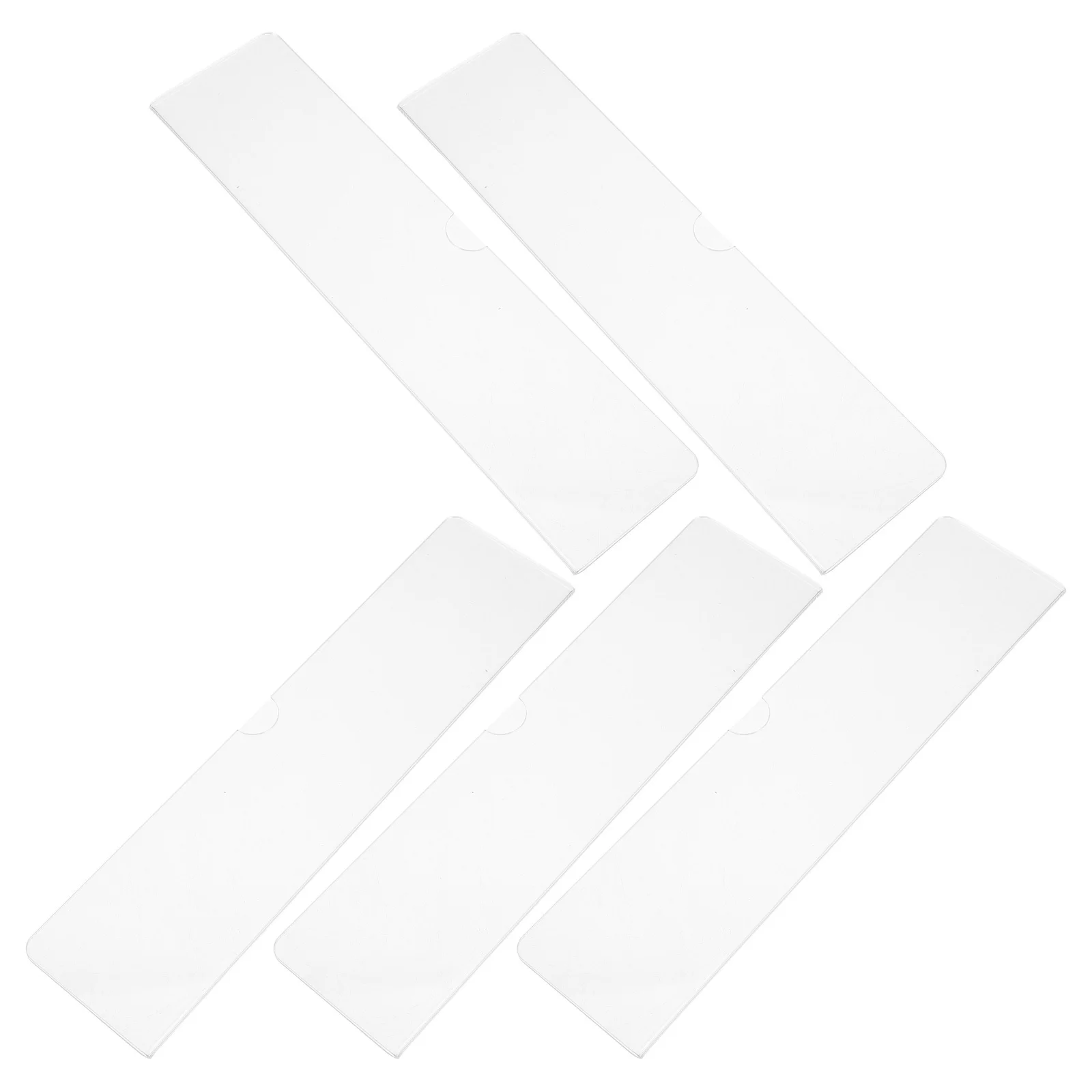 

5pcs Acrylic Sign Holder Transparent For Office Door Classroom Conference Room Wall Mount Nameplate Frame Label Display Party