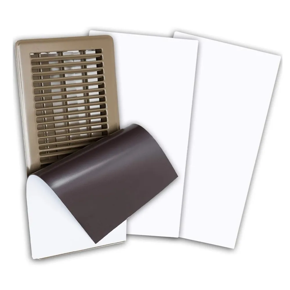 Magnet Sheet Magnetic Vent Covers Air Circulation Adhesive Exterior Wall Vent Cover PVC Air Vent Ceiling Vent Covers Floor Vents