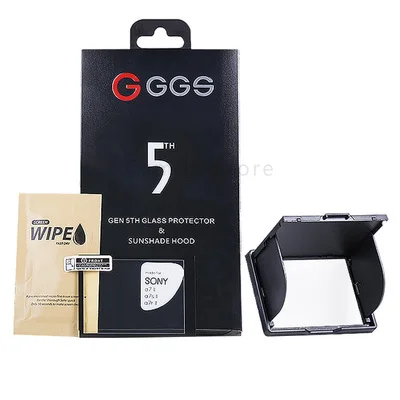 

GGS Fifth Generation for SONY a72/a7r2/A7r3 LARMOR screen camera film protection screen Metal frame embedded optical glass