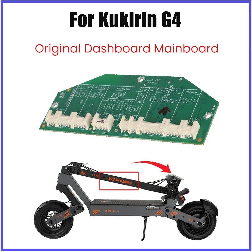 

Original Headlight Display Dashboard Control MainBoard for KuKirin G4 Electric Scooter Circuit MotherBoard Kickscooter Parts