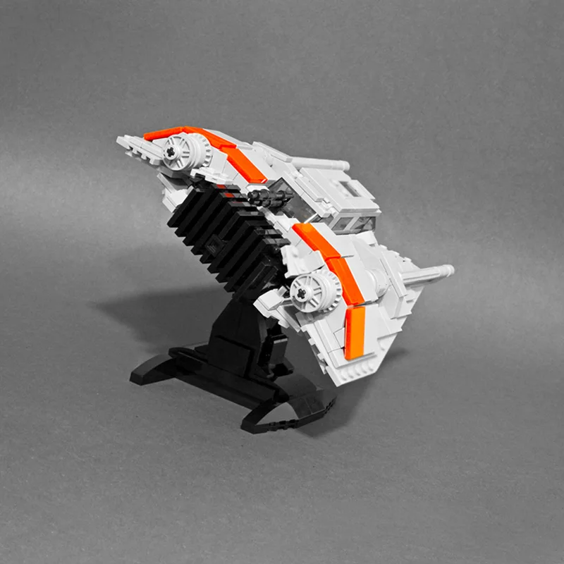 Snow Military Fighter Model MOC Building Bricks War Equipment Modular Technology Assemble Toys Suit Gifts Holiday Display QWERT
