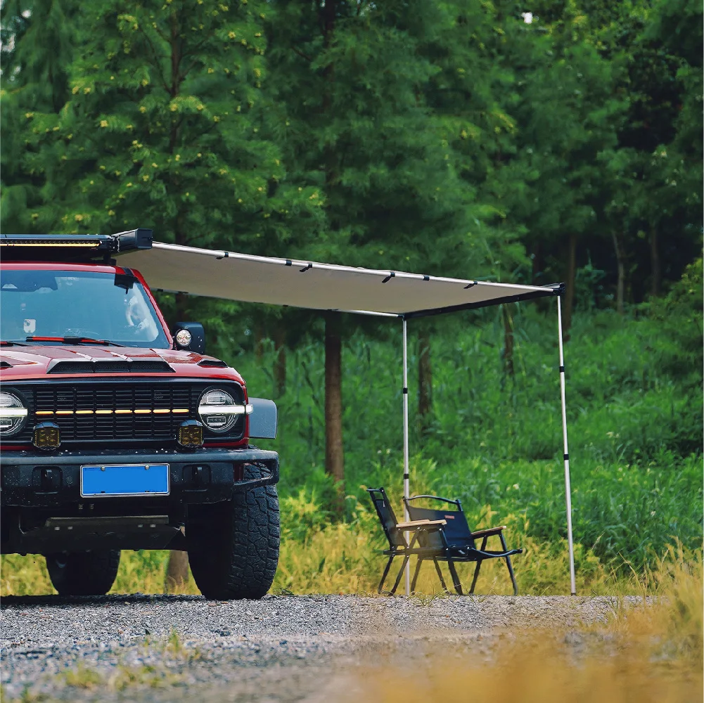 Wareda 5300T 4x4 Overland Waterproof Side Awning Roof Rack Awning For SUV Pickup Truck Outdoor Adventure Camping